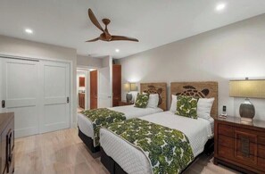 2 bedrooms, desk, iron/ironing board, free WiFi