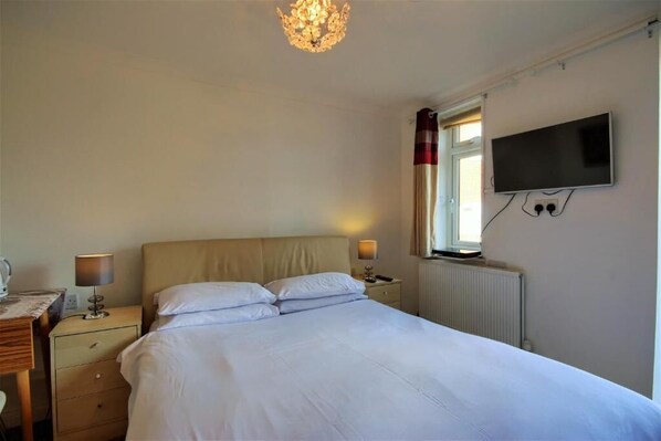 Memory-foam beds, individually furnished, desk, iron/ironing board