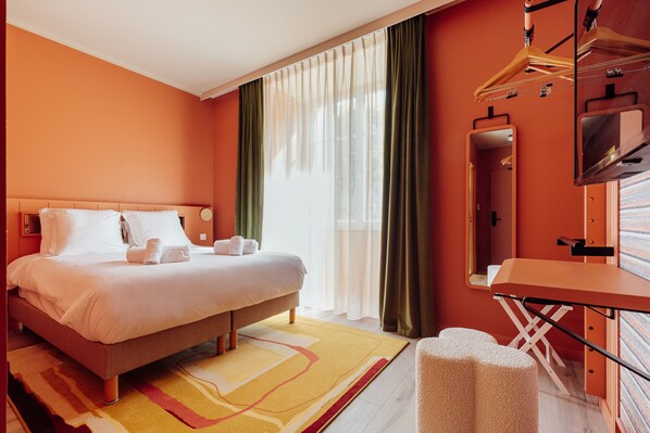 Superior Double or Twin Room | Soundproofing, free WiFi, bed sheets - Hôtel Fernand - Entrée autonome, réception en ligne - Encore Mieux (Orléans)