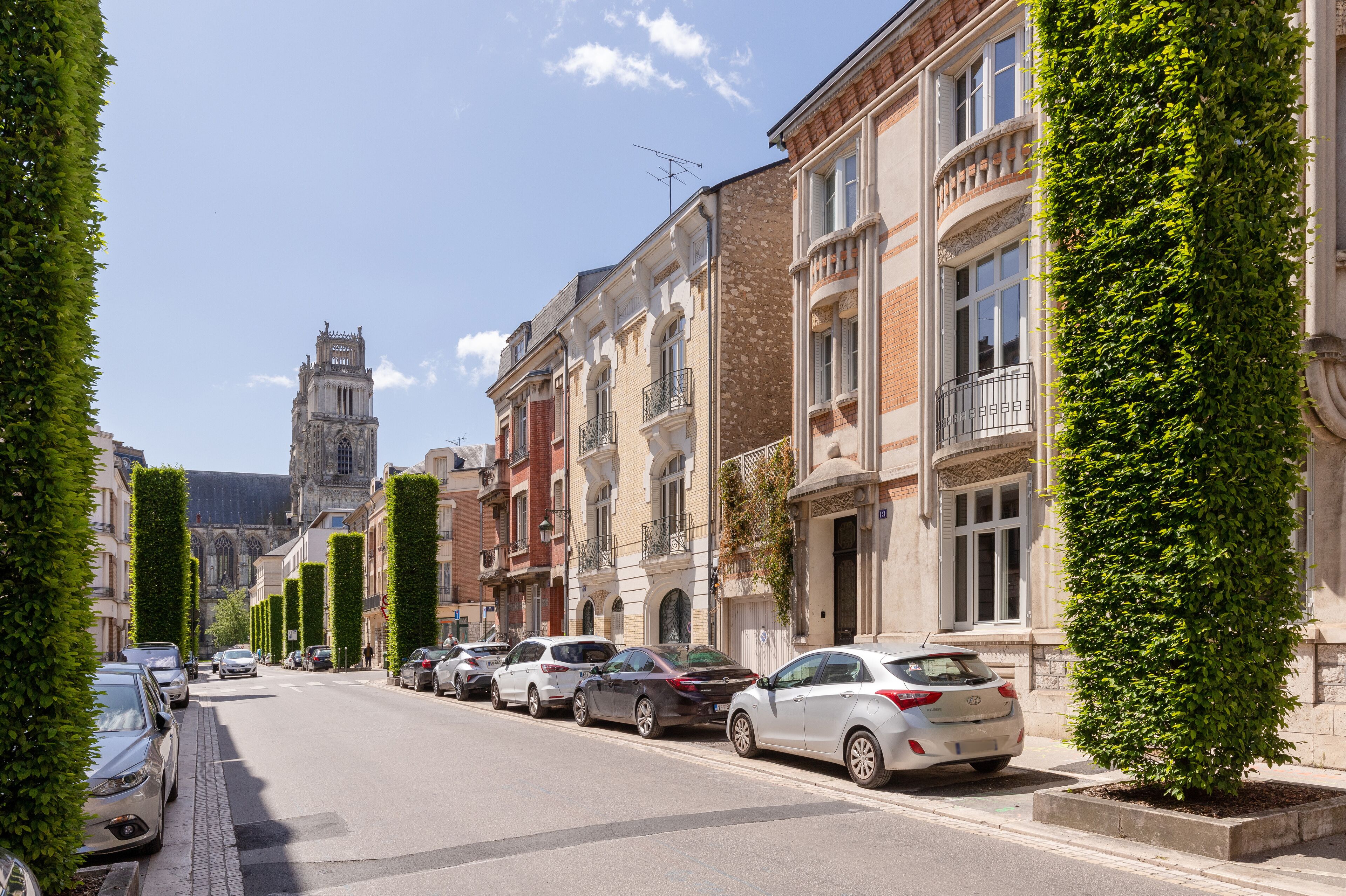 Façade de l’hébergement