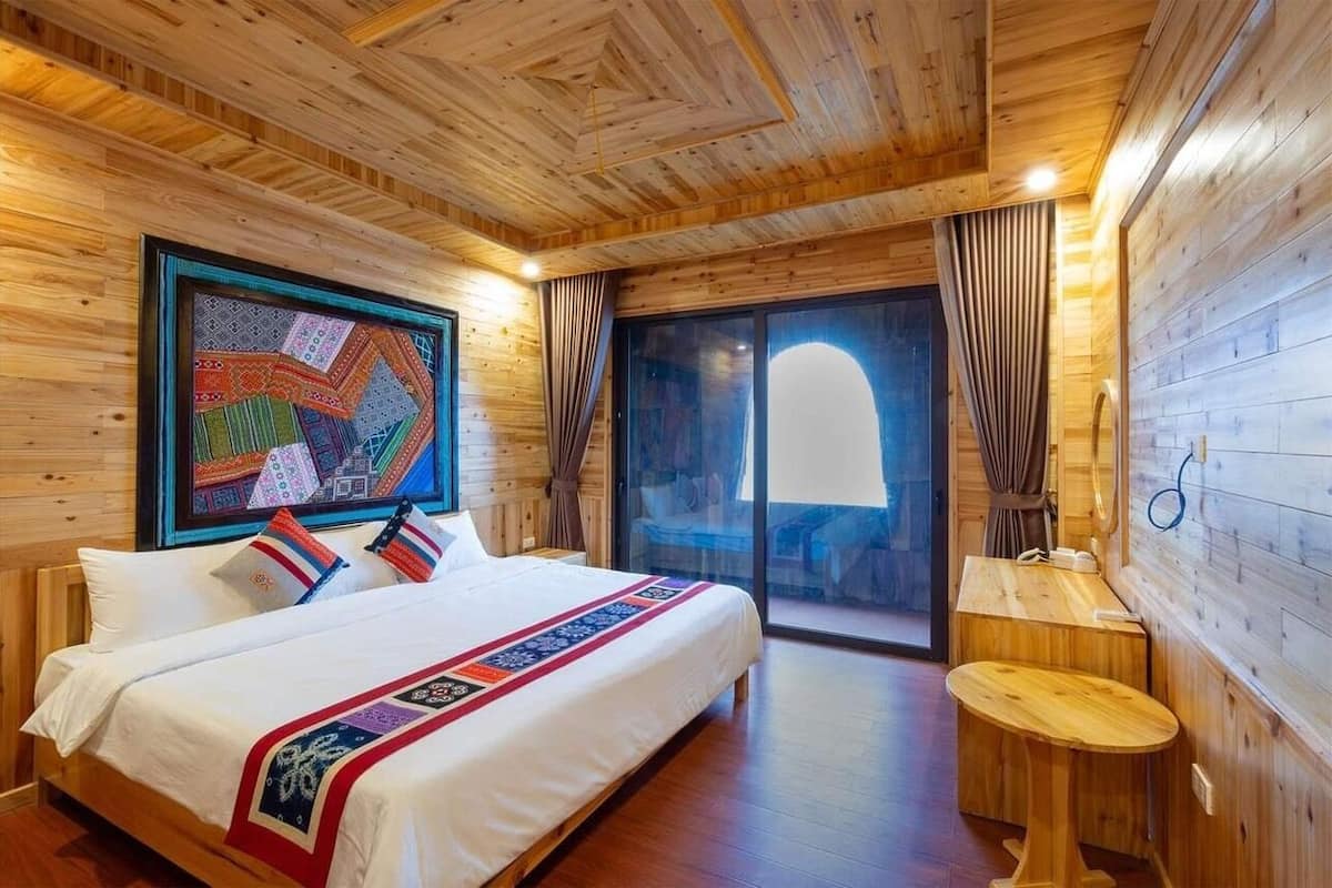 Quarto família, vista para o vale | 1 quarto, roupas de cama de algodão egípcio, roupas de cama premium