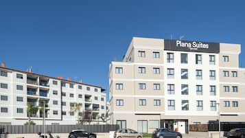 Overnatningsstedets facade