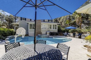 Una piscina climatizada