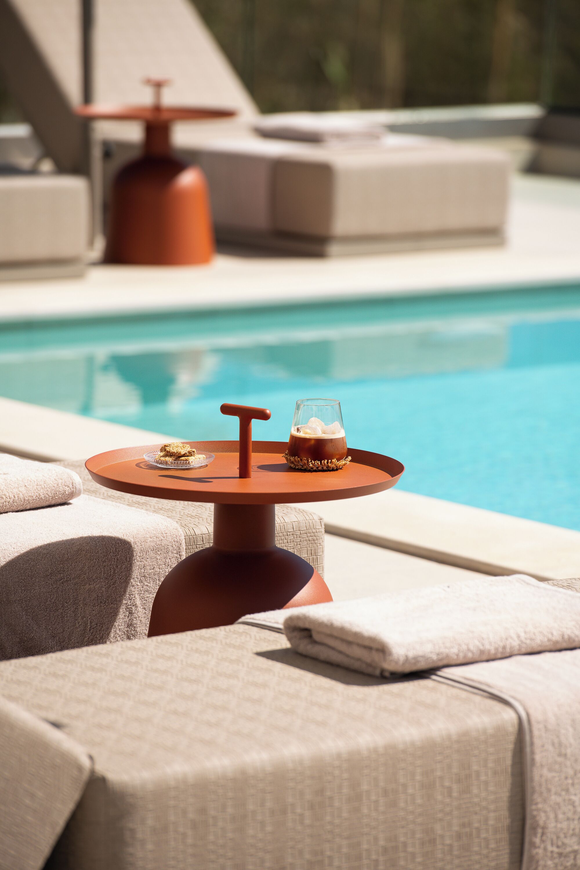 Seasonal outdoor pool
