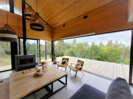Interior. Casa Cuarzo, Relax in the mountains