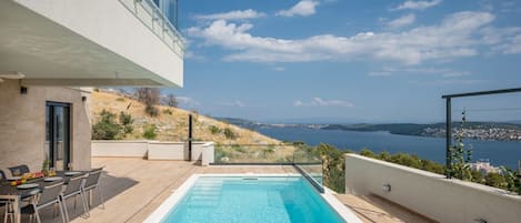 Beheizter Pool