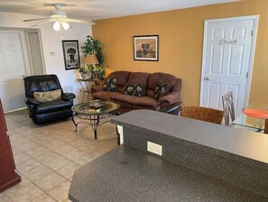 Living area - Jim Miller's Safari Premium Theme Condo (Lutz)