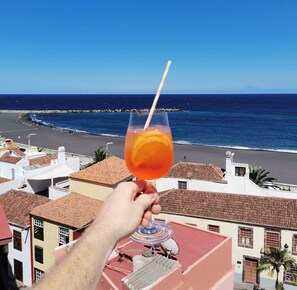 Terrasse sur le toit