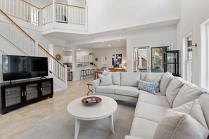 TV - Dream Inn: Shared Pool | Fitness Center Access (Corolla)