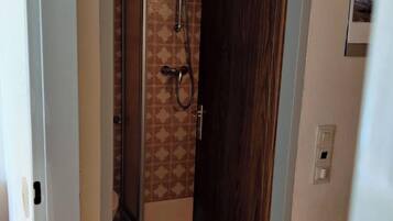 Towels, soap, shampoo