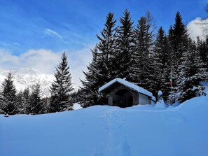 Exterior - App. Cancano bike storage, near ski area, near QC Terme Bormio, trekking, biking (Isolaccia)