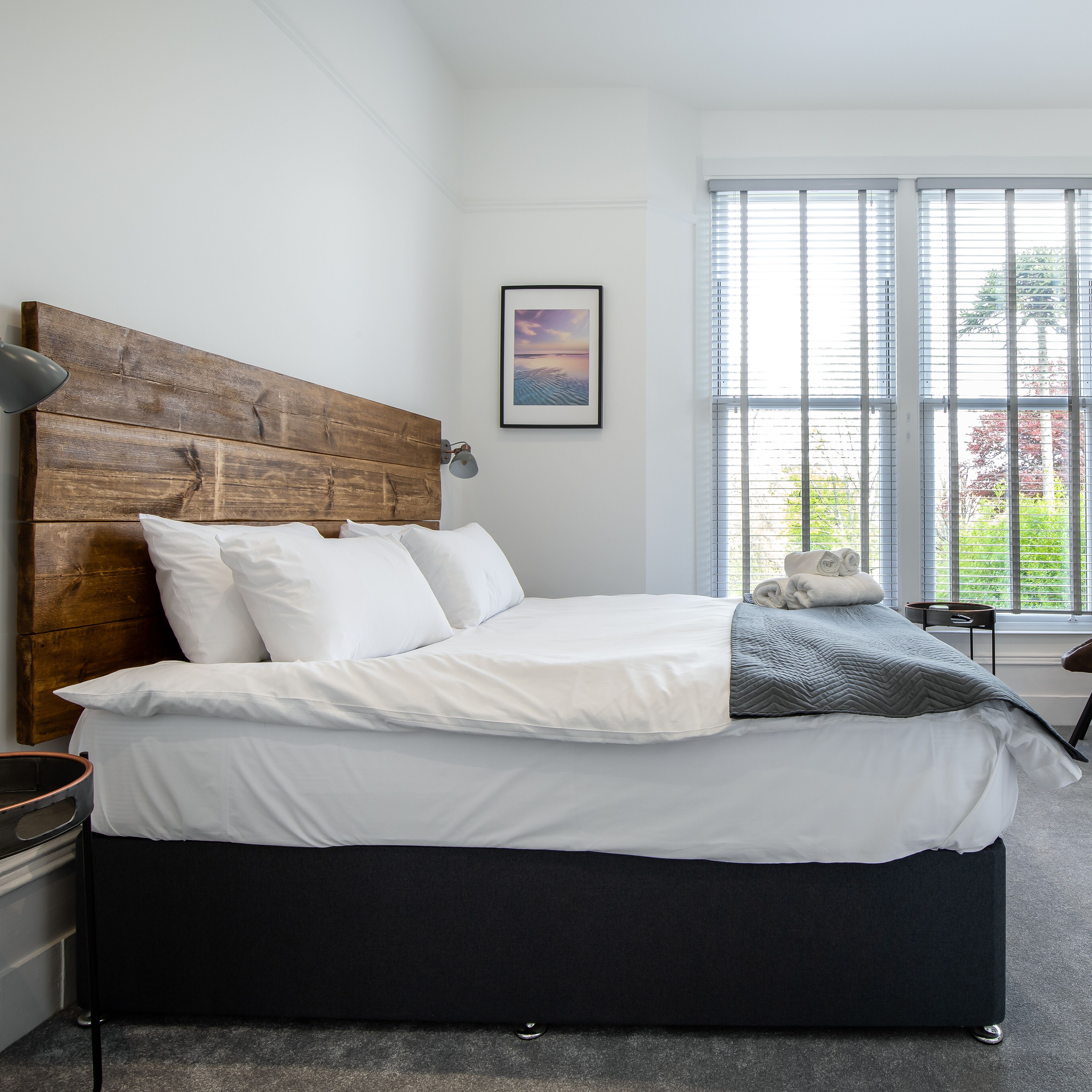 Chambre Supérieure avec lits jumeaux, vue jardin | Décoration personnalisée, ameublement personnalisé, Wi-Fi gratuit