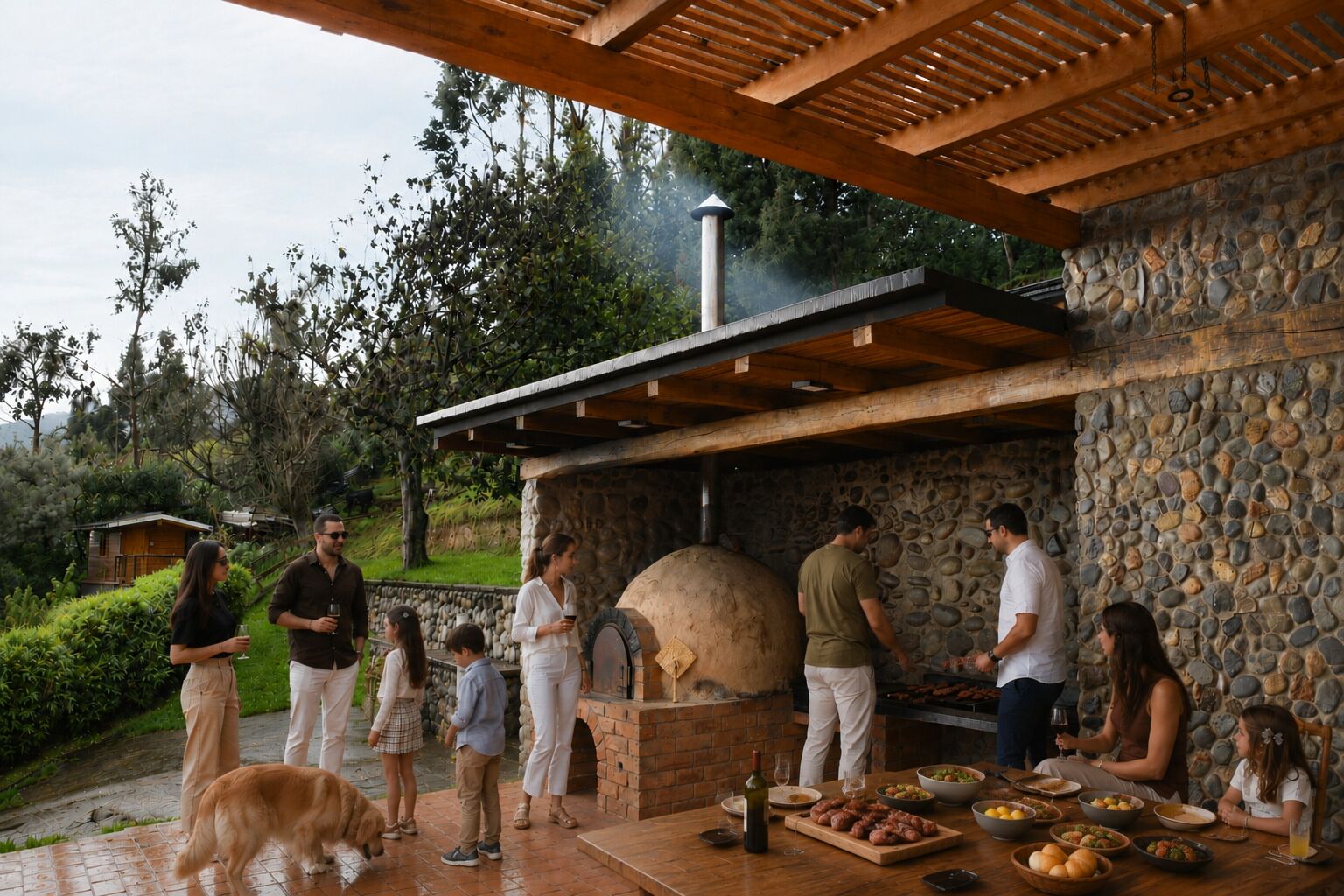 Restaurang utomhus