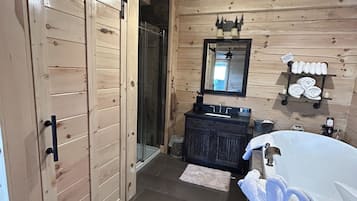 Shower, towels