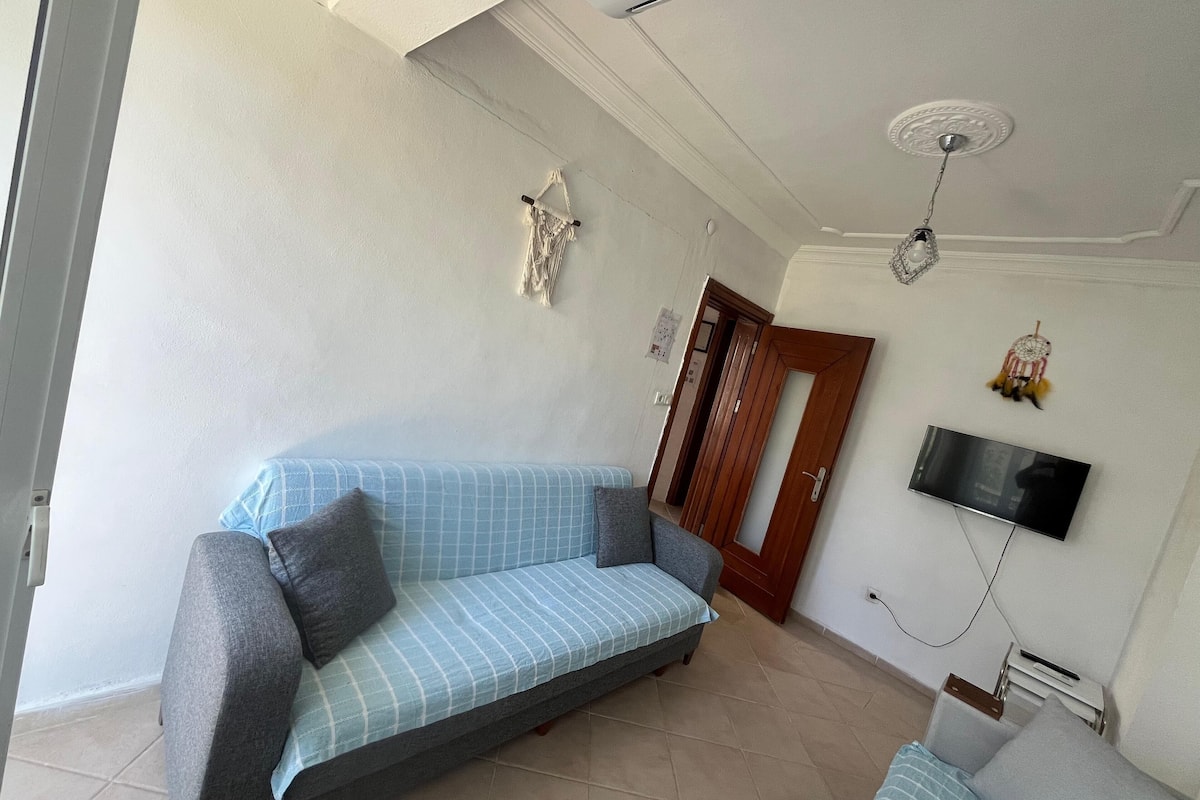 Appartement Affaires, 1 chambre, vue cour intérieure, cÎté jardin | Coin séjour