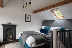 2 dormitorios, tabla de planchar con plancha, Internet y ropa de cama