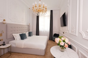 Studio Executive | 1 sovrum och sängtillbehör av högsta kvalitet