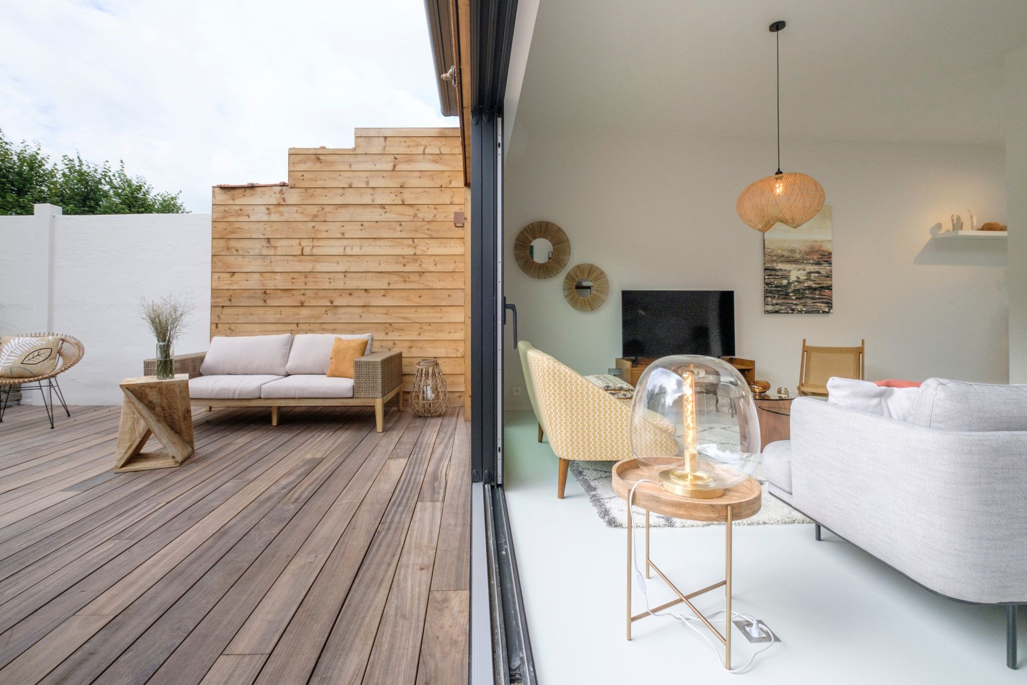 Televisie en een stereo