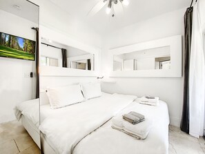 1 bedroom, iron/ironing board, free WiFi, bed sheets