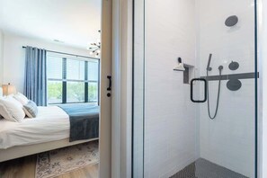 Een douche, een haardroger
