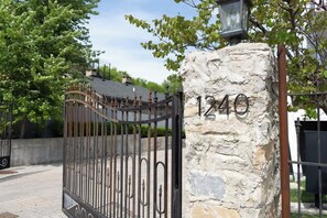 Exterior detail - The Martin - Modern Home with Rooftop Deck (Nashville)