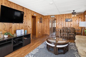 Living area - NEW LISTING! 15th St Beach Retreat #2 - 2 Bed/1 Bath Waterfront w/ Dock (Ocean City)