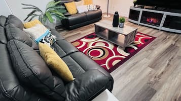 TV connectée, cheminée