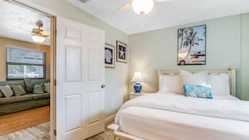 2 soveværelser, skrivebord, gratis Wi-Fi, sengetøj