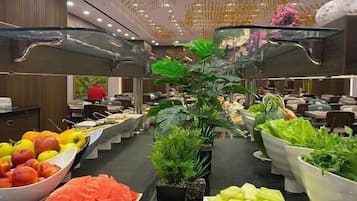 Daily buffet breakfast (EUR 15 per person)