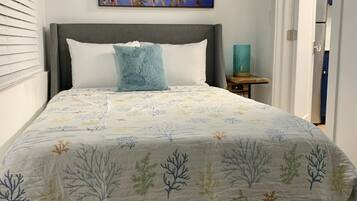 2 bedrooms, iron/ironing board, travel crib, WiFi