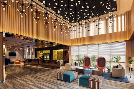Lobby. Ramada Encore by Wyndham Indore Nipania