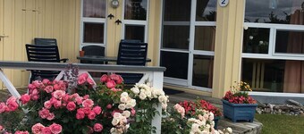 Danish wooden house with sauna near the beach