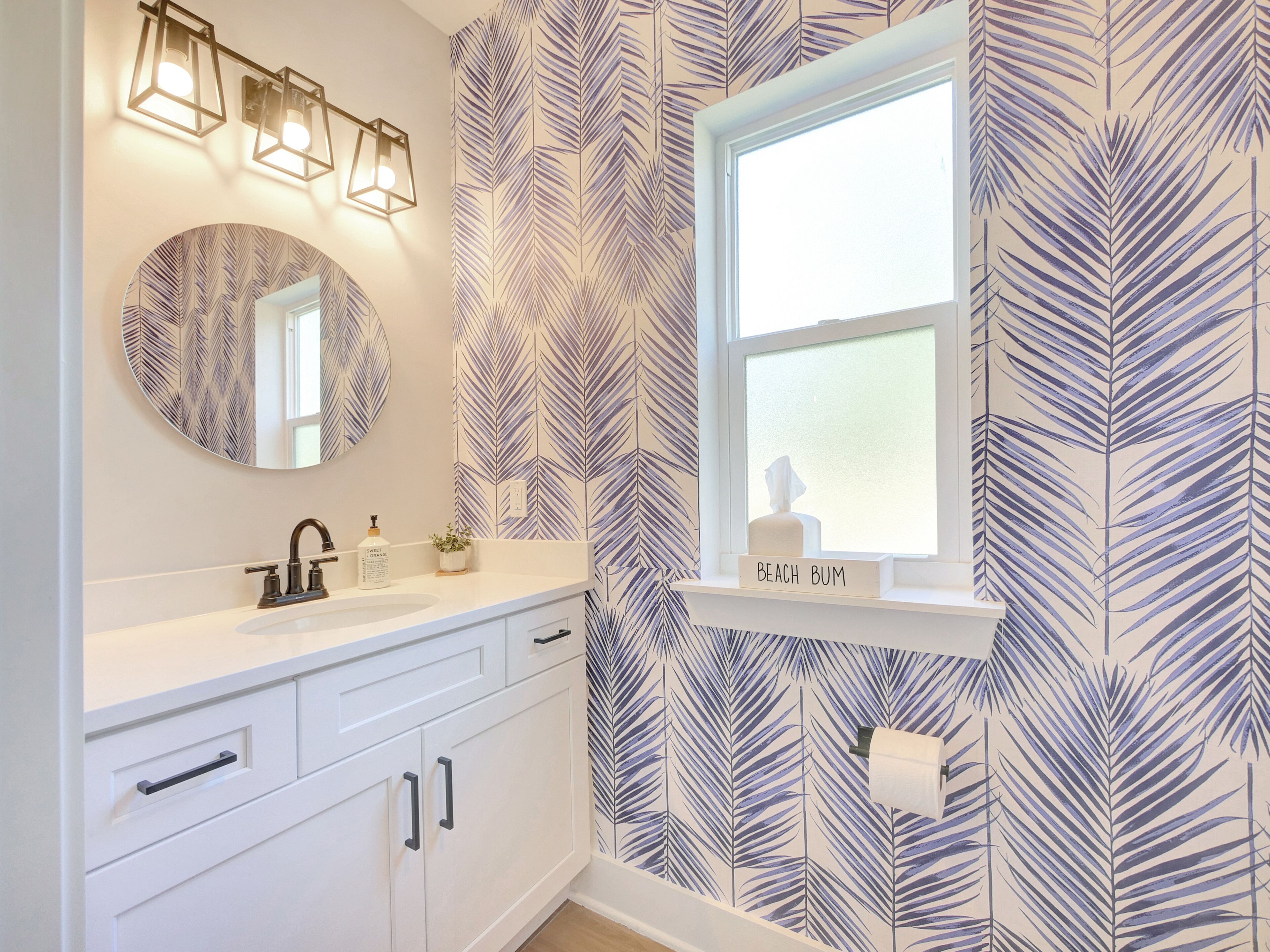 downstairs half bath