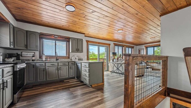 Private kitchen - Dog Friendly~Views~Pool~Hot Tub~Fire pit~Private (Sevierville)