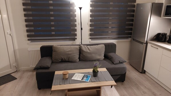 Smart TV - Cozy vacation apartment at the city forest in Freiberg (Freiberg)