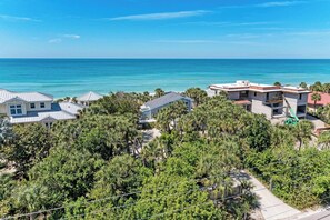 Exterior - Private Oasis on the Gulf: Direct Beachfront Home! (Englewood)