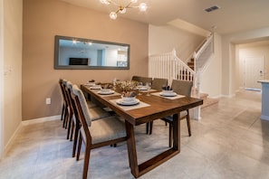 Dining - Brand New Villa near Disney 5 bd/5bth home 304 (Davenport)