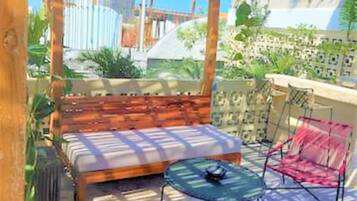 Terrasse sur le toit
