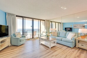 TV, DVD player, foosball, offices