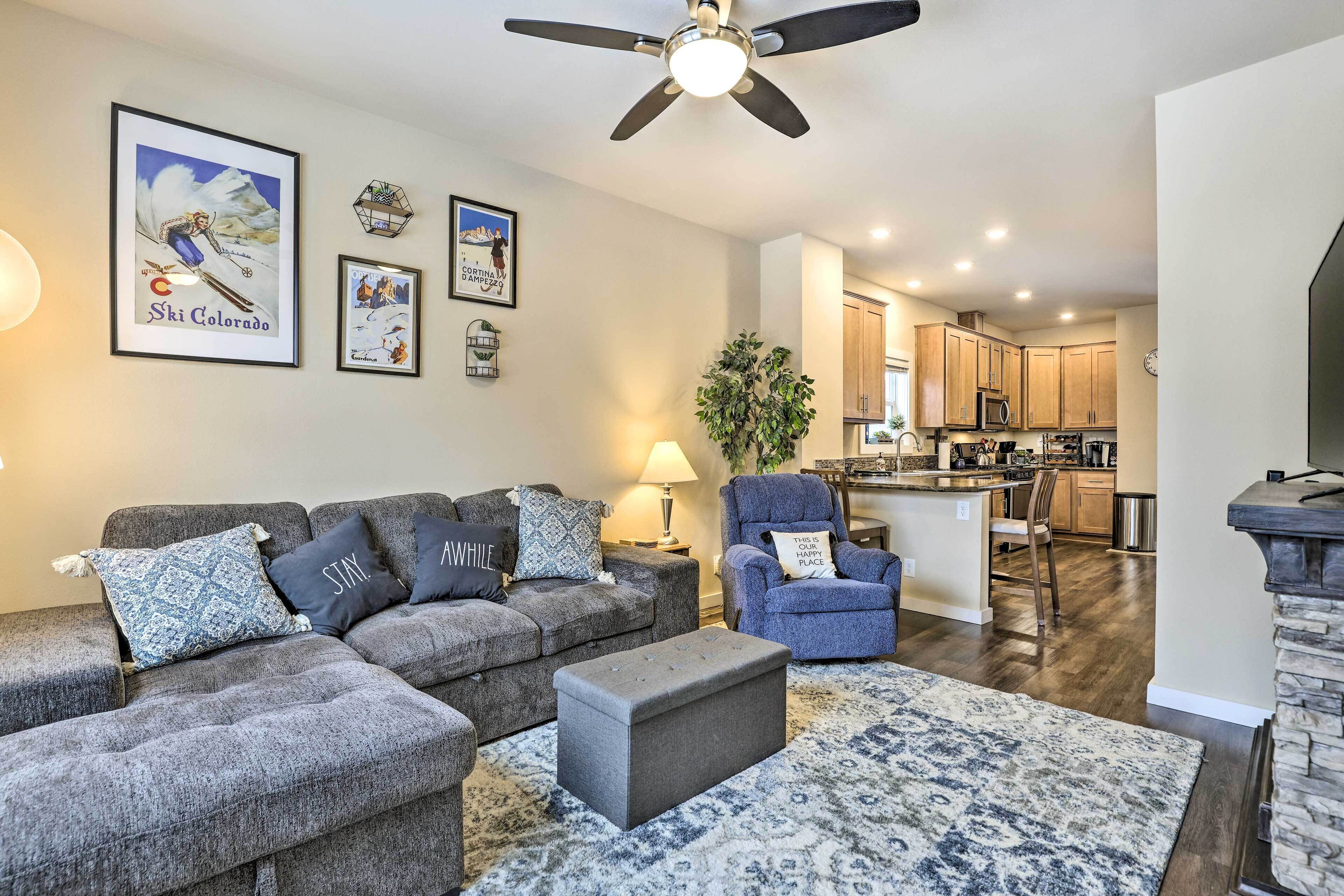 Gypsum Home w/ Patio: Between Glenwood & Vail