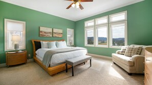 4 habitaciones, escritorio, tabla de planchar con plancha y wifi gratis 