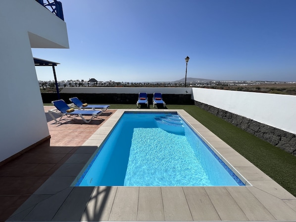 Beheizter Pool