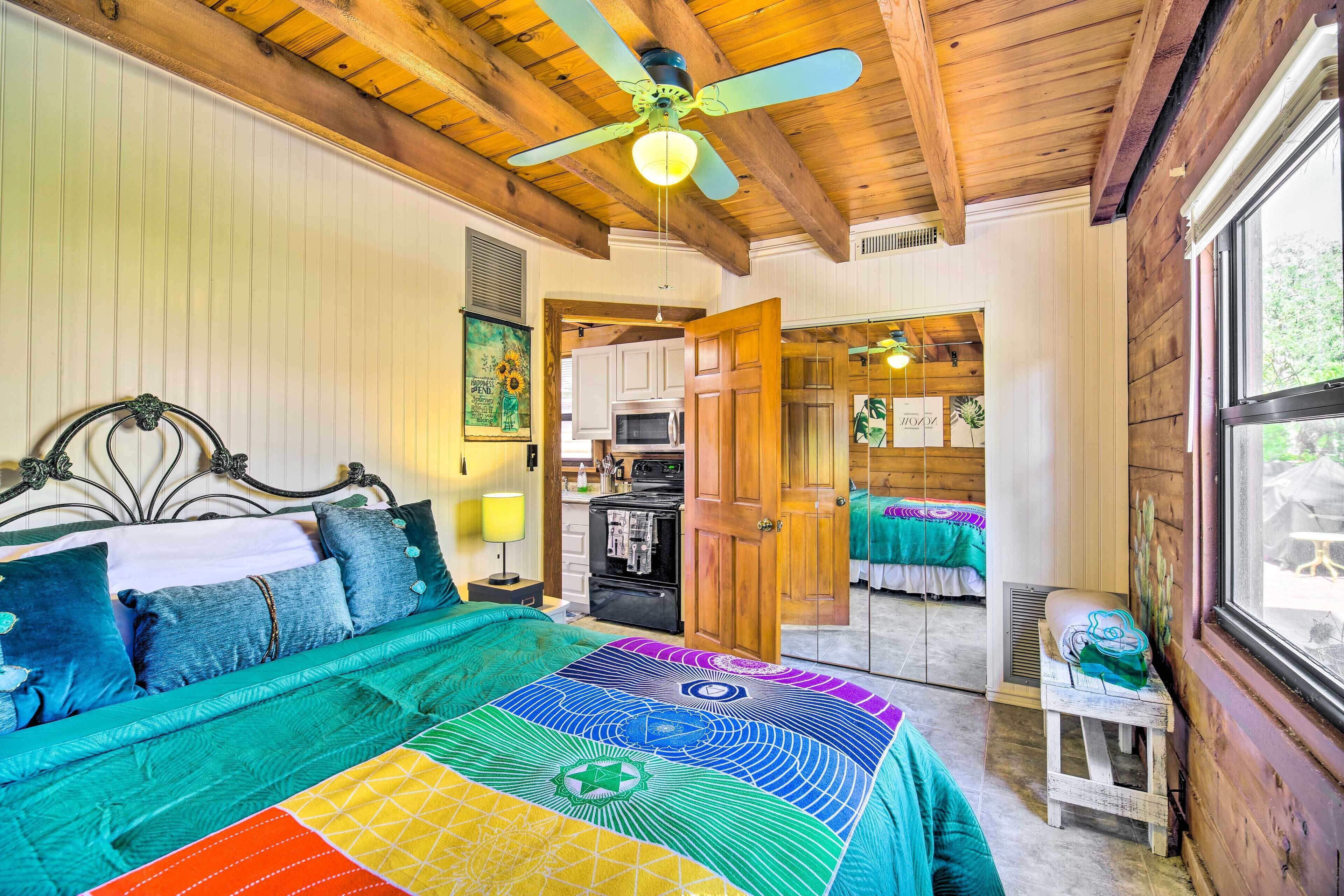 1 bedroom, iron/ironing board, Internet, bed sheets