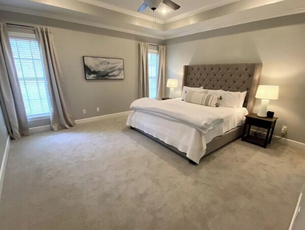 3 chambres, fer et planche Ă repasser, Wi-Fi gratuit, draps fournis
