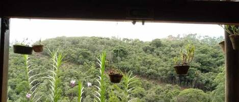 Habitación doble clásica, 1 cama matrimonial | Vista a la montaña