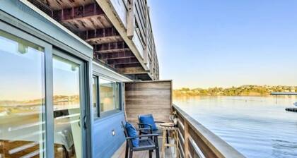 Floating condo 'A' on Sausalito's Richardson Bay.