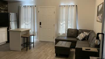 Memory foam beds, iron/ironing board, WiFi