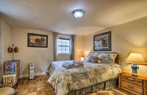 1 chambre, fer et planche à repasser, Wi-Fi, draps fournis