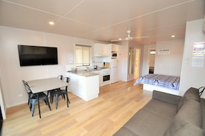 Deluxe huisje | Woonruimte