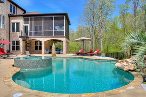 Außenpool, beheizter Pool